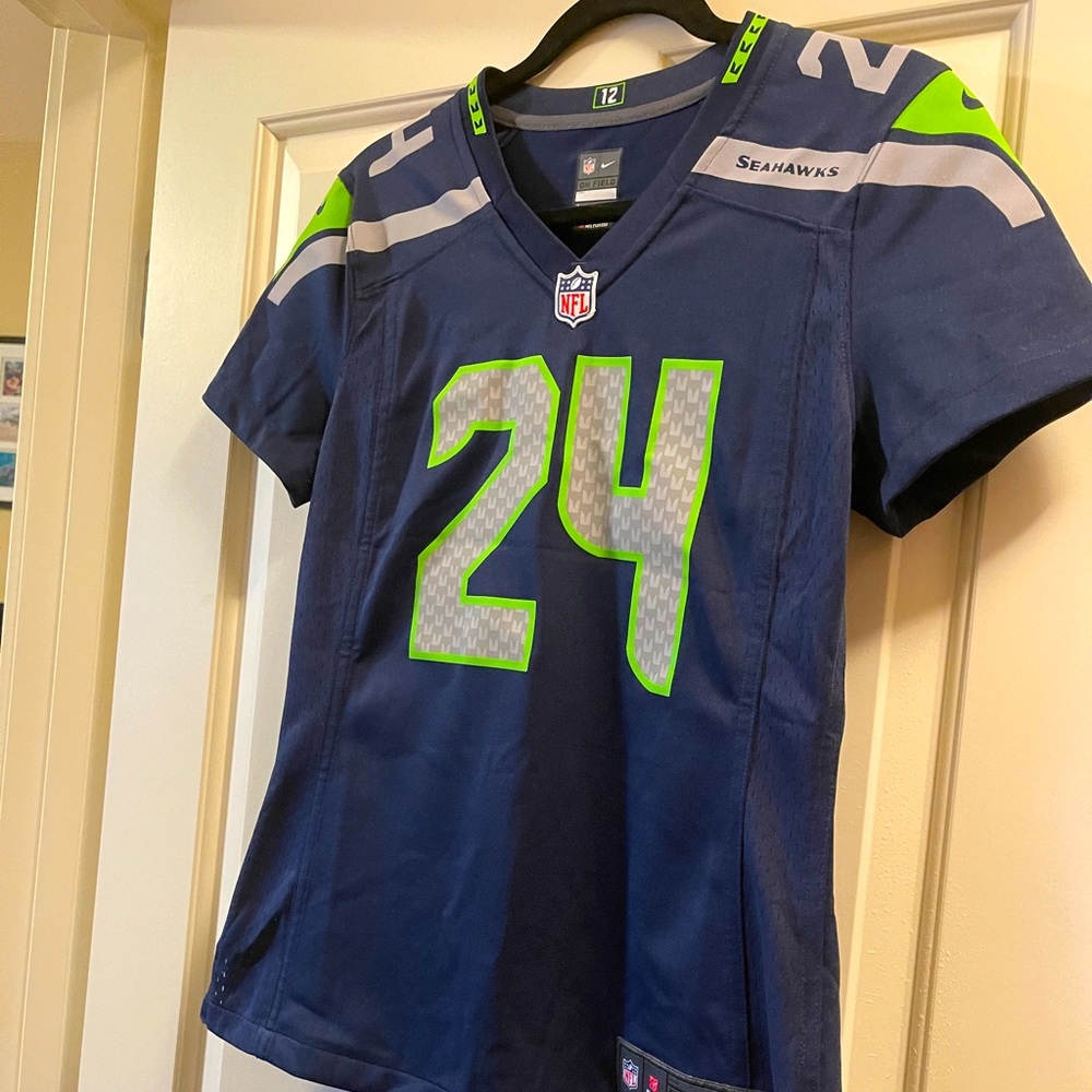 Seattle Seahawks Marshawn Lynch women’s jersey (S)